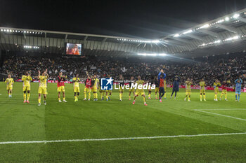 2024-11-02 - juventus players celebrate the victory at the end of Udinese Calcio vs Juventus FC, 11° Serie A Enilive 2024-25 game at Bluenergy stadium in Udine (UD), Italy, on November 02, 2024. - UDINESE CALCIO VS JUVENTUS FC - ITALIAN SERIE A - SOCCER