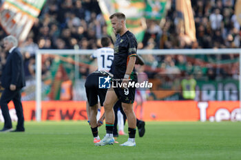 2024-10-20 - Venezia’s Christian Gytkjaer disappointment during the Italian Serie A soccer championship football match between Venezia FC and Atalanta BC at Pierluigi Penzo Stadium on October 20th, 2024, Venezia, Italy - VENEZIA FC VS ATALANTA BC - ITALIAN SERIE A - SOCCER