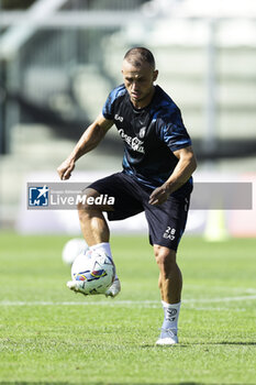 2024-07-26 - Napoli's Slovak midfielder Stanislav Lobotka during SSC Napoli's 2024-25 preseason training camp in Castel Di Sangro, Abruzzo, Italy. - NAPOLI - PRESS CONFERENCE AND TRAINING - ITALIAN SERIE A - SOCCER