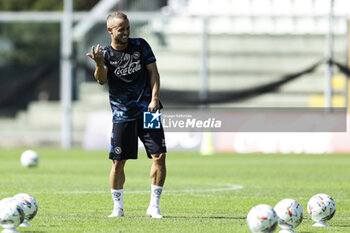 2024-07-26 - Napoli's Slovak midfielder Stanislav Lobotka during SSC Napoli's 2024-25 preseason training camp in Castel Di Sangro, Abruzzo, Italy. - NAPOLI - PRESS CONFERENCE AND TRAINING - ITALIAN SERIE A - SOCCER