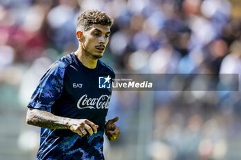 2024-07-26 - Napoli's Italian defender Giovanni Di Lorenzo during SSC Napoli's 2024-25 preseason training camp in Castel Di Sangro, Abruzzo, Italy. - NAPOLI - PRESS CONFERENCE AND TRAINING - ITALIAN SERIE A - SOCCER