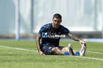 2024-07-26 - Napoli's Italian forward Matteo Politano during SSC Napoli's 2024-25 preseason training camp in Castel Di Sangro, Abruzzo, Italy. - NAPOLI - PRESS CONFERENCE AND TRAINING - ITALIAN SERIE A - SOCCER