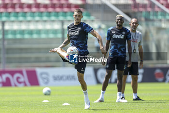 2024-07-26 - Napoli's Spanish defender Rafa Marin during SSC Napoli's 2024-25 preseason training camp in Castel Di Sangro, Abruzzo, Italy. - NAPOLI - PRESS CONFERENCE AND TRAINING - ITALIAN SERIE A - SOCCER