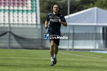 2024-07-26 - Napoli's Portuguese defender Mario Rui during SSC Napoli's 2024-25 preseason training camp in Castel Di Sangro, Abruzzo, Italy. - NAPOLI - PRESS CONFERENCE AND TRAINING - ITALIAN SERIE A - SOCCER