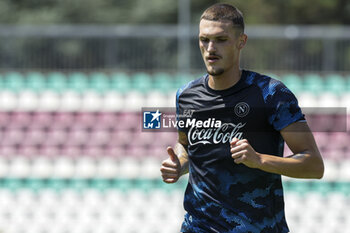 2024-07-26 - Napoli's Spanish defender Rafa Marin during SSC Napoli's 2024-25 preseason training camp in Castel Di Sangro, Abruzzo, Italy. - NAPOLI - PRESS CONFERENCE AND TRAINING - ITALIAN SERIE A - SOCCER