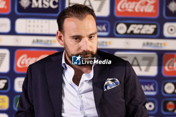 2024-07-26 - Press conference of SSC Napoli’s sport director Giovanni Manna during SSC Napoli's 2024-25 preseason training camp in Castel Di Sangro, Abruzzo, Italy. - NAPOLI - PRESS CONFERENCE AND TRAINING - ITALIAN SERIE A - SOCCER