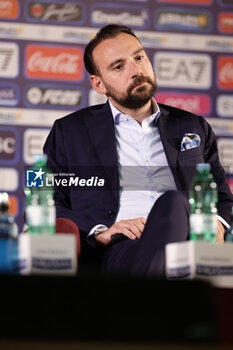 2024-07-26 - Press conference of SSC Napoli’s sport director Giovanni Manna during SSC Napoli's 2024-25 preseason training camp in Castel Di Sangro, Abruzzo, Italy. - NAPOLI - PRESS CONFERENCE AND TRAINING - ITALIAN SERIE A - SOCCER