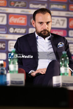 2024-07-26 - Press conference of SSC Napoli’s sport director Giovanni Manna during SSC Napoli's 2024-25 preseason training camp in Castel Di Sangro, Abruzzo, Italy. - NAPOLI - PRESS CONFERENCE AND TRAINING - ITALIAN SERIE A - SOCCER