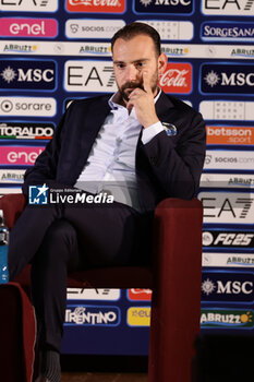 2024-07-26 - Press conference of SSC Napoli’s sport director Giovanni Manna during SSC Napoli's 2024-25 preseason training camp in Castel Di Sangro, Abruzzo, Italy. - NAPOLI - PRESS CONFERENCE AND TRAINING - ITALIAN SERIE A - SOCCER