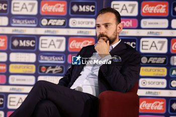 2024-07-26 - Press conference of SSC Napoli’s sport director Giovanni Manna during SSC Napoli's 2024-25 preseason training camp in Castel Di Sangro, Abruzzo, Italy. - NAPOLI - PRESS CONFERENCE AND TRAINING - ITALIAN SERIE A - SOCCER