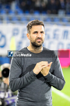 2024-10-31 - The head coach Cesc Fabregas(Como 1907) Soccer - Italian ,Serie A - Como 1907 vs S.S.Lazio, 2024-25 game at Stadio Giuseppe Sinigaglia in Como (CO), Italy, 31.10.2024. Photo by Marius Bunduc/LiveMedia - COMO 1907 VS SS LAZIO - ITALIAN SERIE A - SOCCER