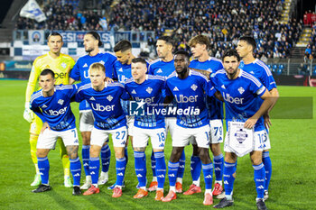 2024-10-31 - team photo during Como 1907 Soccer - Italian ,Serie A - Como 1907 vs S.S.Lazio, 2024-25 game at Stadio Giuseppe Sinigaglia in Como (CO), Italy, 31.10.2024. Photo by Marius Bunduc/LiveMedia - COMO 1907 VS SS LAZIO - ITALIAN SERIE A - SOCCER