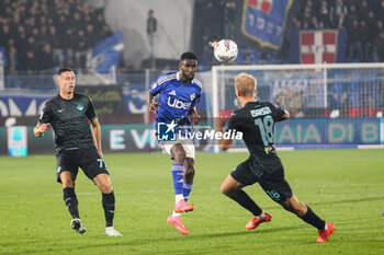 2024-10-31 - Alieu Fadera(Como 1907) Soccer - Italian ,Serie A - Como 1907 vs S.S.Lazio, 2024-25 game at Stadio Giuseppe Sinigaglia in Como (CO), Italy, 31.10.2024. Photo by Marius Bunduc/LiveMedia - COMO 1907 VS SS LAZIO - ITALIAN SERIE A - SOCCER