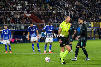 2024-10-31 - Penalty Valentin Castellanos (S.S.Lazio) Soccer - Italian ,Serie A - Como 1907 vs S.S.Lazio, 2024-25 game at Stadio Giuseppe Sinigaglia in Como (CO), Italy, 31.10.2024. Photo by Marius Bunduc/LiveMedia - COMO 1907 VS SS LAZIO - ITALIAN SERIE A - SOCCER