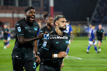 2024-10-31 - celebrates his goal 1-0 Valentin Castellanos (S.S.Lazio) Soccer - Italian ,Serie A - Como 1907 vs S.S.Lazio, 2024-25 game at Stadio Giuseppe Sinigaglia in Como (CO), Italy, 31.10.2024. Photo by Marius Bunduc/LiveMedia - COMO 1907 VS SS LAZIO - ITALIAN SERIE A - SOCCER