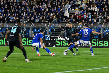 2024-10-31 - Valentin Castellanos (S.S.Lazio) Soccer - Italian ,Serie A - Como 1907 vs S.S.Lazio, 2024-25 game at Stadio Giuseppe Sinigaglia in Como (CO), Italy, 31.10.2024. Photo by Marius Bunduc/LiveMedia - COMO 1907 VS SS LAZIO - ITALIAN SERIE A - SOCCER