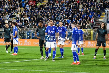 2024-10-31 - Luca Mazzitelli(Como 1907) Tijjani Noslin(S.S.Lazio) Soccer - Italian ,Serie A - Como 1907 vs S.S.Lazio, 2024-25 game at Stadio Giuseppe Sinigaglia in Como (CO), Italy, 31.10.2024. Photo by Marius Bunduc/LiveMedia - COMO 1907 VS SS LAZIO - ITALIAN SERIE A - SOCCER