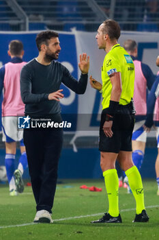 2024-10-31 - The head coach Cesc Fabregas(Como 1907)Soccer - Italian ,Serie A - Como 1907 vs S.S.Lazio, 2024-25 game at Stadio Giuseppe Sinigaglia in Como (CO), Italy, 31.10.2024. Photo by Marius Bunduc/LiveMedia - COMO 1907 VS SS LAZIO - ITALIAN SERIE A - SOCCER