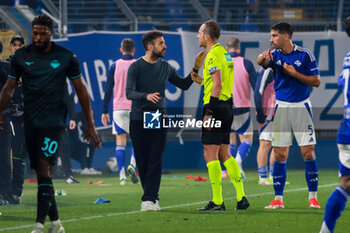 2024-10-31 - The head coach Cesc Fabregas(Como 1907)Soccer - Italian ,Serie A - Como 1907 vs S.S.Lazio, 2024-25 game at Stadio Giuseppe Sinigaglia in Como (CO), Italy, 31.10.2024. Photo by Marius Bunduc/LiveMedia - COMO 1907 VS SS LAZIO - ITALIAN SERIE A - SOCCER