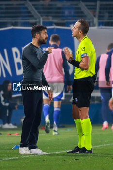 2024-10-31 - The head coach Cesc Fabregas(Como 1907)Soccer - Italian ,Serie A - Como 1907 vs S.S.Lazio, 2024-25 game at Stadio Giuseppe Sinigaglia in Como (CO), Italy, 31.10.2024. Photo by Marius Bunduc/LiveMedia - COMO 1907 VS SS LAZIO - ITALIAN SERIE A - SOCCER