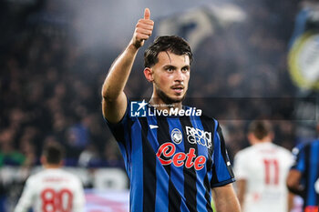 2024-10-30 - Lazar SAMARDZIC of Atalanta celebrates his goal during the Italian championship Serie A football match between Atalanta BC and AC Monza on 30 October 2024 at Gewiss Stadium in Bergamo, Italy - ATALANTA VS MONZA - ITALIAN SERIE A - SOCCER