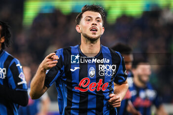 2024-10-30 - Lazar SAMARDZIC of Atalanta celebrates his goal during the Italian championship Serie A football match between Atalanta BC and AC Monza on 30 October 2024 at Gewiss Stadium in Bergamo, Italy - ATALANTA VS MONZA - ITALIAN SERIE A - SOCCER