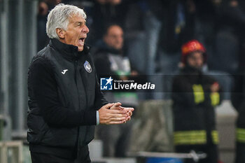 2024-10-30 - Gian Piero GASPERINI of Atalanta during the Italian championship Serie A football match between Atalanta BC and AC Monza on 30 October 2024 at Gewiss Stadium in Bergamo, Italy - ATALANTA VS MONZA - ITALIAN SERIE A - SOCCER