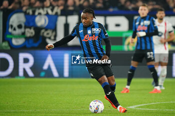 2024-10-30 - Ademola Lookman (Atalanta BC) during the Italian championship Serie A football match between Atalanta BC and AC Monza on 30 October 2024 at Gewiss Stadium in Bergamo, Italy - ATALANTA VS MONZA - ITALIAN SERIE A - SOCCER