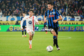 2024-10-30 - Berat Djimsiti (Atalanta BC) during the Italian championship Serie A football match between Atalanta BC and AC Monza on 30 October 2024 at Gewiss Stadium in Bergamo, Italy - ATALANTA VS MONZA - ITALIAN SERIE A - SOCCER