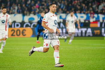 2024-10-30 - Gianluca Caprari (AC Monza) during the Italian championship Serie A football match between Atalanta BC and AC Monza on 30 October 2024 at Gewiss Stadium in Bergamo, Italy - ATALANTA VS MONZA - ITALIAN SERIE A - SOCCER