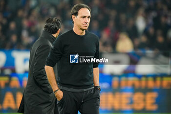 2024-10-30 - The head coach Alessandro Nesta (AC Monza) during the Italian championship Serie A football match between Atalanta BC and AC Monza on 30 October 2024 at Gewiss Stadium in Bergamo, Italy - ATALANTA VS MONZA - ITALIAN SERIE A - SOCCER