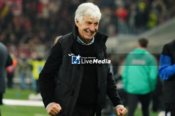 2024-10-30 - The head coach Gian Piero Gasperini (Atalanta BC) celebrates the win during the Italian championship Serie A football match between Atalanta BC and AC Monza on 30 October 2024 at Gewiss Stadium in Bergamo, Italy - ATALANTA VS MONZA - ITALIAN SERIE A - SOCCER