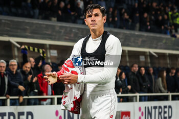 2024-10-30 - Matteo PESSINA of AC Monza during the Italian championship Serie A football match between Atalanta BC and AC Monza on 30 October 2024 at Gewiss Stadium in Bergamo, Italy - ATALANTA VS MONZA - ITALIAN SERIE A - SOCCER