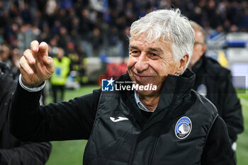 2024-10-30 - Gian Piero GASPERINI of Atalanta during the Italian championship Serie A football match between Atalanta BC and AC Monza on 30 October 2024 at Gewiss Stadium in Bergamo, Italy - ATALANTA VS MONZA - ITALIAN SERIE A - SOCCER