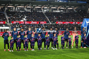 2024-10-30 - Team of Atalanta during the Italian championship Serie A football match between Atalanta BC and AC Monza on 30 October 2024 at Gewiss Stadium in Bergamo, Italy - ATALANTA VS MONZA - ITALIAN SERIE A - SOCCER