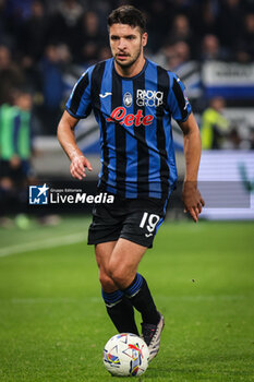 2024-10-30 - Berat DJIMSITI of Atalanta during the Italian championship Serie A football match between Atalanta BC and AC Monza on 30 October 2024 at Gewiss Stadium in Bergamo, Italy - ATALANTA VS MONZA - ITALIAN SERIE A - SOCCER