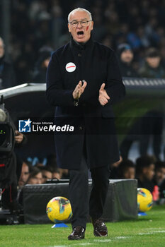 2024-11-24 - Claudio Ranieri coach of AS Roma gestures during the Serie A Enilive between SSC Napoli vs AS Roma at Diego Armando Maradona Stadium - SSC NAPOLI VS AS ROMA - ITALIAN SERIE A - SOCCER