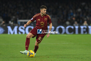 2024-11-24 - Stephan El Shaarawy of AS Roma in action during the Serie A Enilive between SSC Napoli vs AS Roma at Diego Armando Maradona Stadium - SSC NAPOLI VS AS ROMA - ITALIAN SERIE A - SOCCER