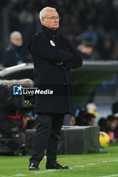 2024-11-24 - Claudio Ranieri coach of AS Roma look during the Serie A Enilive between SSC Napoli vs AS Roma at Diego Armando Maradona Stadium - SSC NAPOLI VS AS ROMA - ITALIAN SERIE A - SOCCER