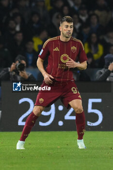 2024-11-24 - Stephan El Shaarawy of AS Roma in action during the Serie A Enilive between SSC Napoli vs AS Roma at Diego Armando Maradona Stadium - SSC NAPOLI VS AS ROMA - ITALIAN SERIE A - SOCCER