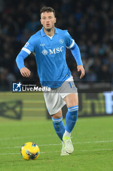 2024-11-24 - Amir Rrahmani of SSC Napoli in action during the Serie A Enilive between SSC Napoli vs AS Roma at Diego Armando Maradona Stadium - SSC NAPOLI VS AS ROMA - ITALIAN SERIE A - SOCCER