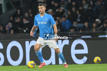 2024-11-24 - Alessandro Buongiorno of SSC Napoli in action during the Serie A Enilive between SSC Napoli vs AS Roma at Diego Armando Maradona Stadium - SSC NAPOLI VS AS ROMA - ITALIAN SERIE A - SOCCER