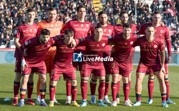 2024-01-13 - Cittadella for team photo lined up during the Italian Serie BKT match between Cittadella vs. Palermo F.C. on 13rd January 2024 at the Pier Cesare Tombolato Stadium in Cittadella (PD), Italy - AS CITTADELLA VS PALERMO FC - ITALIAN SERIE B - SOCCER