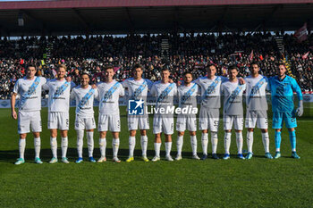 2024-01-13 - Palermo F.C. for team photo lined up during the Italian Serie BKT match between Cittadella vs. Palermo F.C. on 13rd January 2024 at the Pier Cesare Tombolato Stadium in Cittadella (PD), Italy - AS CITTADELLA VS PALERMO FC - ITALIAN SERIE B - SOCCER