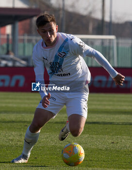 2024-01-13 - Kristoffer Lund (Palermo F.C.) during the Italian Serie BKT match between Cittadella vs. Palermo F.C. on 13rd January 2024 at the Pier Cesare Tombolato Stadium in Cittadella (PD), Italy - AS CITTADELLA VS PALERMO FC - ITALIAN SERIE B - SOCCER
