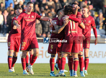 2024-01-13 - Happiness of Alessio Vita (Cittadella) after scores a goal during the Italian Serie BKT match between Cittadella vs. Palermo F.C. on 13rd January 2024 at the Pier Cesare Tombolato Stadium in Cittadella (PD), Italy - AS CITTADELLA VS PALERMO FC - ITALIAN SERIE B - SOCCER