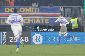 2024-01-14 - Fabio Depaoli (Sampdoria) Celebrates after scoring a goal - VENEZIA FC VS UC SAMPDORIA - ITALIAN SERIE B - SOCCER