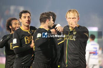 2024-01-14 - Egill Mikael Ellertsson (Venezia) Celebrates after scoring a goal - VENEZIA FC VS UC SAMPDORIA - ITALIAN SERIE B - SOCCER