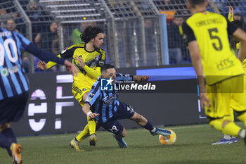 2024-01-20 - Nicolo Buso (Lecco) and Tomas Esteves (Pisa) during the Serie BKT match between Lecco and Pisa at Stadio Mario Rigamonti-Mario Ceppi on January 20, 2024 in Lecco, Italy.
(Photo by Matteo Bonacina/LiveMedia) - LECCO 1912 VS AC PISA - ITALIAN SERIE B - SOCCER