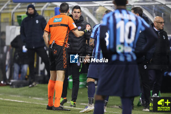 2024-01-20 - Marco Loreto of Terni, fourth official, during the Serie BKT match between Lecco and Pisa at Stadio Mario Rigamonti-Mario Ceppi on January 20, 2024 in Lecco, Italy.
(Photo by Matteo Bonacina/LiveMedia) - LECCO 1912 VS AC PISA - ITALIAN SERIE B - SOCCER